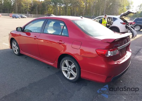 2013 Toyota Corolla S from USA, damaged, VIN 2T1BU4EE4DC068807